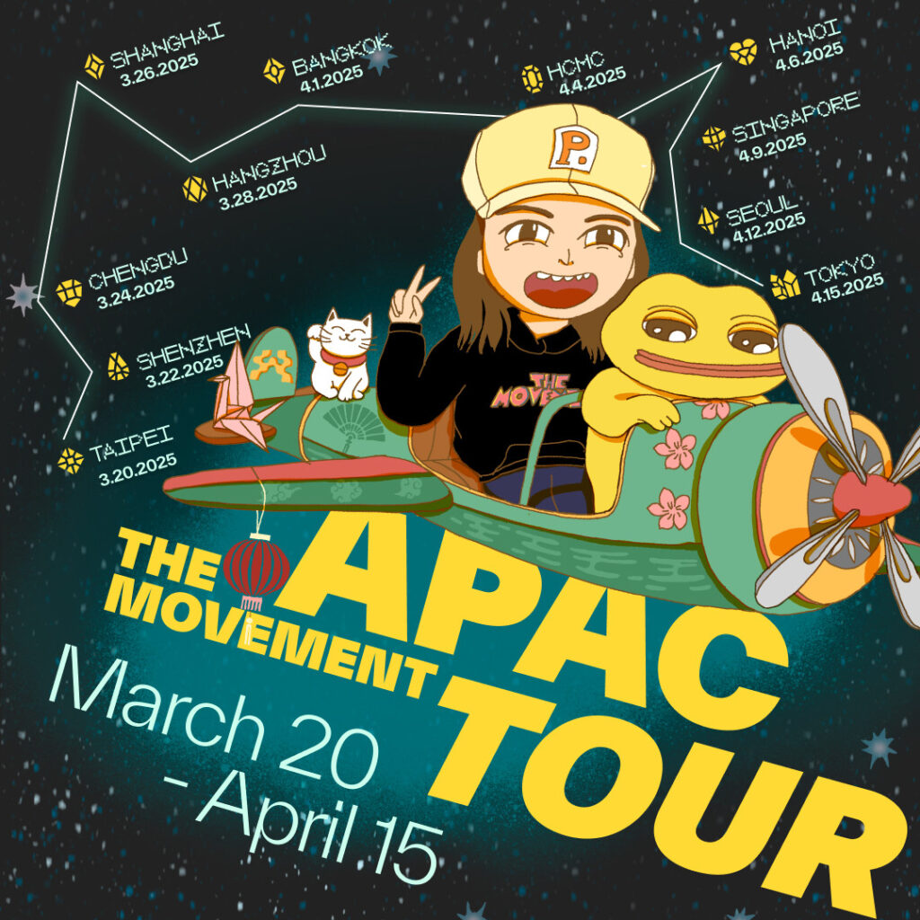 Movement melakukan APAC Tour hingga 15 April 2025